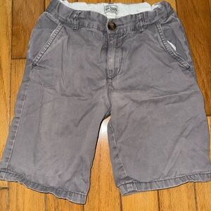 Boys Gray Casual Shorts